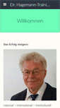 Mobile Screenshot of hagemann-training.de
